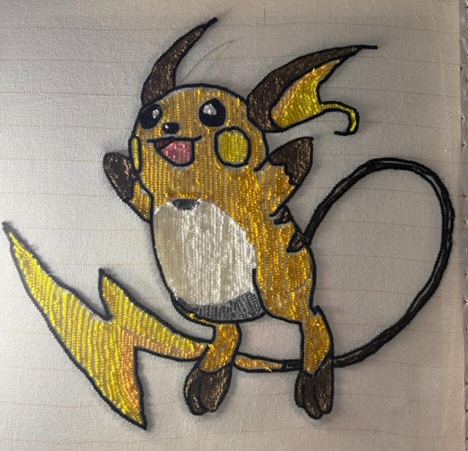 Back of Raichu
